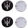 FDRYUYT Jeu d'enjoliveurs de Roue pour Maserati Ghibli President 60mm