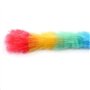 Color Feather Duster - Soft Magic Feather Duster Ménage Produits De Nettoyage Colorés Anti Statique avec Long Poignée Nouveau