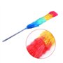 Color Feather Duster - Soft Magic Feather Duster Ménage Produits De Nettoyage Colorés Anti Statique avec Long Poignée Nouveau