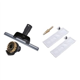 PNMNZTPAP SC2 SC3 SC4 SC5 CTK10 CTK20 Racloir de la buse de fenêtre ronde brosse et nettoyeur de vapeur Nettoyant Nettoyant Tapi