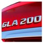 OVAIRES Badge 3D ABS GLA 220 Logo GLA220, Lettres Autocollantes for Coffre de Voiture, adapté for Mercedes GLA220 X156 H247 2014