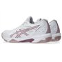 ASICS Femme Gel-Rocket 11 Sneaker, Rose Blanche/Bassin Versant, 40 EU