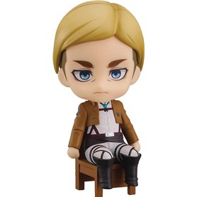 Goodsmile L'ATTAQUE des Titans - Erwin Smith - Figurine Nendoroid Swacchao! 10c