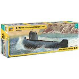 Zvezda - Z9025 - Maquette - Sous-Marin Koursk K19 - Echelle 1:350