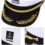 SOIMISS Capitaine Yacht Chapeau Bateau Bateau Marin Casquette Marine Costume Faveur Chapeau Amiral Marin Casquette Accessoire po