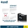 Dévidoir de ruban adhésif de bureau Excell Dualcore (noyau 25/75 mm) avec base en métal robuste, pour emballage de bureau, de ma