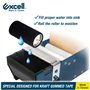 Distributeur de ruban adhésif en papier kraft gommé activé par l'eau Excell pour l'expédition, le scellage des cartons et des bo