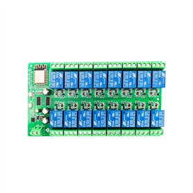 Peowuieu ESP8266 WIFI 16 canaux module relais ESP 12F puissance carte de développement