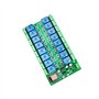 Peowuieu ESP8266 WIFI 16 canaux module relais ESP 12F puissance carte de développement, module relais 16 voies, mode d'alimentat