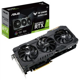 ASUS TUF GAMING NVIDIA GeForce RTX 3060 Ti V2 OC Edition – Carte Graphique Gaming (PCIe 4.0