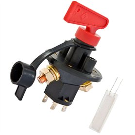 Creely Isolateur de Batterie Accessoires de Course Isolateur de Batterie Principal Coupe-Circuit/Interrupteur Coupe-Circuit FIA