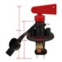 Creely Isolateur de Batterie Accessoires de Course Isolateur de Batterie Principal Coupe-Circuit/Interrupteur Coupe-Circuit FIA 