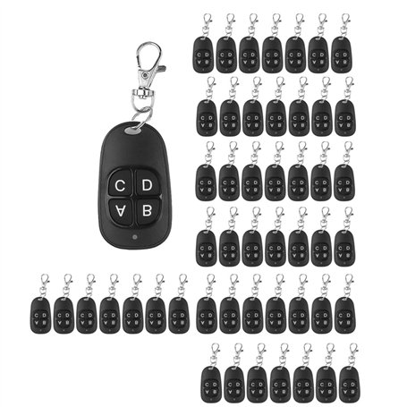 10 Pièces Télécommande Sans Copie 433 MHz Ouvre-Porte de Garage Électrique Télécommande Duplicateur de Code de Clonage Contrôleu