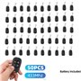 10 Pièces Télécommande Sans Copie 433 MHz Ouvre-Porte de Garage Électrique Télécommande Duplicateur de Code de Clonage Contrôleu
