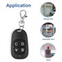 10 Pièces Télécommande Sans Copie 433 MHz Ouvre-Porte de Garage Électrique Télécommande Duplicateur de Code de Clonage Contrôleu