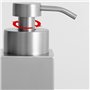 Diheohg Distributeur de Savon en Acier Inoxydable 304 Distributeur de Gel Douche Bouteille de Shampooing Mousseur Bouteille Mous
