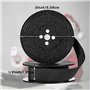 SameeHome 1 rouleau de encreur pour machine à écrire - Double bobine - Pièce d'encre pour la plupart des machines à écrire (noir