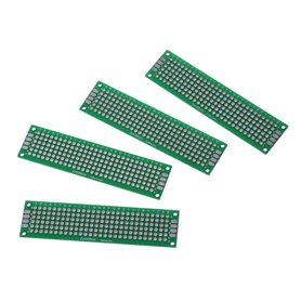 Remingtape Lot de 4 cartes de circuit imprimé double face FR-4 - 2 x 8 cm