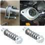 Gvvsjgdbis Lot de 2 Boulons de Collecteur D'Échappement de Voiture, Kit de Boulons et D'Écrous D'Échappement M10 X 1,5 mm avec R