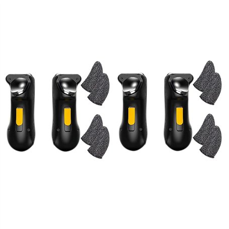 Fivetwofive 2Ensemble Le Contrôleur de Mobile pour Déclencheur La Manette L1R1 avec 4 Paires Du Couvre-Doigts