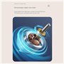 CENMEN Épurateur Électrique à Rotation Brosse de Nettoyage Électrique Épurateur Électrique avec 9 Têtes de Brosse Remplaçables p