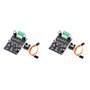 Iyalezirk 2X DC 6-80V BLDC Contrôleur Moteur Brushless DC Triphasé PWM Carte Pilote Contrôle Moteur Hall Haute Puissance 1600W 2
