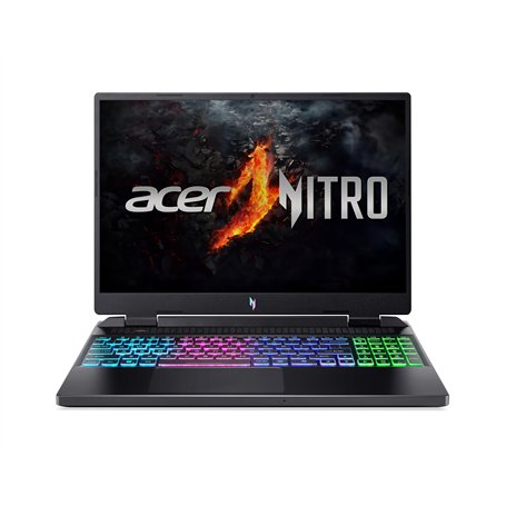 Acer Nitro 16 (AN16-42-R18D) Ordinateur portable de jeu | Écran 16" WQXGA IPS 165 Hz | AMD Ryzen 7 8845HS | 32 Go de RAM | SSD 1