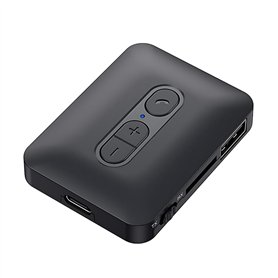 Vocdikficy Récepteur Audio Bluetooth 5.4 Émetteur USB U-Disk TF Card Play 3