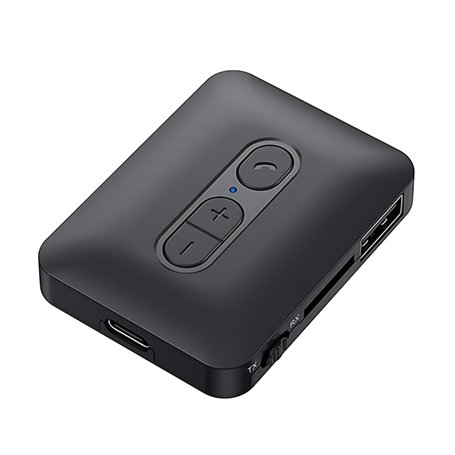 Vocdikficy Récepteur Audio Bluetooth 5.4 Émetteur USB U-Disk TF Card Play 3