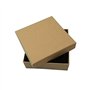 Zerthaus 16 boîtes à bijoux en carton kraft 9 x 9 x 3 cm