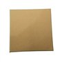 Zerthaus 16 boîtes à bijoux en carton kraft 9 x 9 x 3 cm