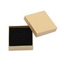 Zerthaus 16 boîtes à bijoux en carton kraft 9 x 9 x 3 cm