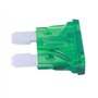 Lullaxy Vehicule Voiture 30A 30Amp Corps Vert Dents Lame Fusible 30pcs