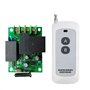 Feriany Interrupteur de télécommande universel 433 MHz AC220 V module relais et émetteur 1000 m pour lumière/moteur