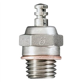Nicfaky 1 pièce RC Pièces pour Bougie de Préchauffage OS OS OS Ancien A3 No.6 6 Standard Bougie de Préchauffage Chaud pour Voitu
