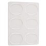 JNJOOD Lot de 6 tampons en gel pour caisse - Clair - Accessoire pour instrument à percussion - Transparent