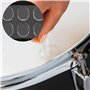 JNJOOD Lot de 6 tampons en gel pour caisse - Clair - Accessoire pour instrument à percussion - Transparent