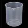 YIZAN 500ml Becher Gradue en Plastique Transparent