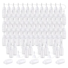 Muuoeou Lot de 100 flacons applicateurs de 10 ml à pointe fine pour encre à alcool