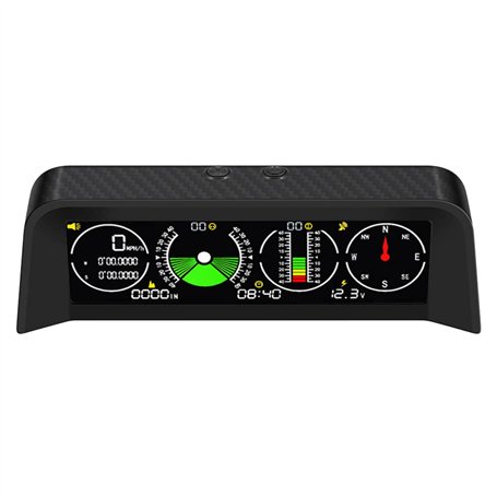 SuanQ X90 Voiture électronique numérique GPS Compteur de Affichage tête Haute Inclinaison mètre altimètre Boussole Voiture Nivea