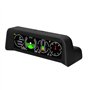 SuanQ X90 Voiture électronique numérique GPS Compteur de Affichage tête Haute Inclinaison mètre altimètre Boussole Voiture Nivea