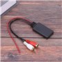 Mengmen Adaptateur de musique universel sans fil Bluetooth pour voiture - Câble audio auxiliaire