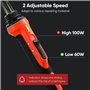Sctecoau Kit de Soudure en Plastique EU Plug 100 W avec Agrafeuse à Chaud en Fer pour les Réparations de Pare-Chocs Automobiles