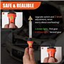 Sctecoau Kit de Soudure en Plastique EU Plug 100 W avec Agrafeuse à Chaud en Fer pour les Réparations de Pare-Chocs Automobiles