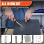 Sctecoau Kit de Soudure en Plastique EU Plug 100 W avec Agrafeuse à Chaud en Fer pour les Réparations de Pare-Chocs Automobiles