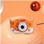 HDYS CaméRa HD pour Enfants Appareil Photo NuméRique CaméRa VidéO avec Carte SD 32 Go pour Enfants Cadeaux Orange
