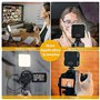 TsoLay Kit de visualisation pour la vidéoconférence, Caméra Web pour ordinateur portable avec clip, Caméra LED Eclairage pour la