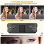 TsoLay Kit de visualisation pour la vidéoconférence, Caméra Web pour ordinateur portable avec clip, Caméra LED Eclairage pour la
