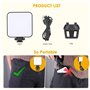 TsoLay Kit de visualisation pour la vidéoconférence, Caméra Web pour ordinateur portable avec clip, Caméra LED Eclairage pour la