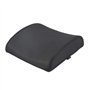 Knoruley Memory Foam Seat Soutien Lombaire Retour Coussin Oreiller Bureau pour de Voiture Noire